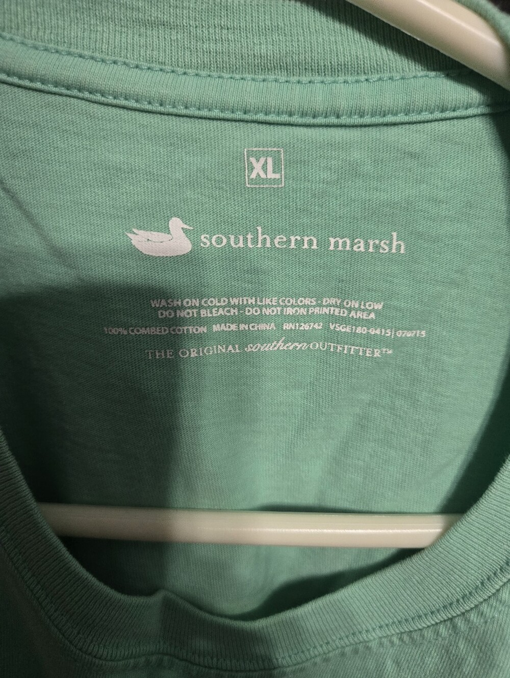 Southern Marsh Xlarge Mens Tee - Picture 5 of 5
